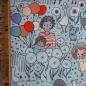 Preview: Baumwolljersey Familienausflug von Susalabim pastell - Bio